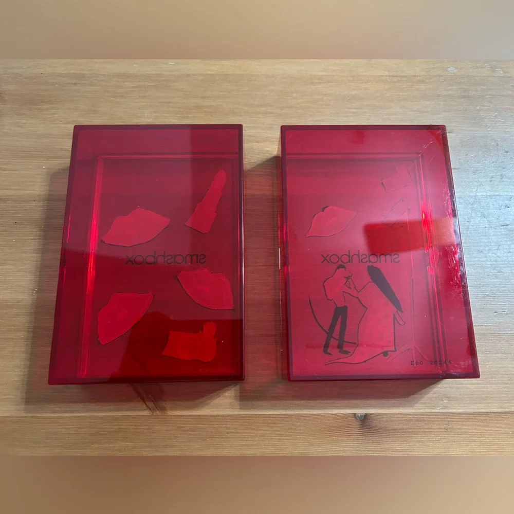 Smashbox collectors limited edition makeup storage boxes. Set of 2